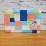 ぴったりが嬉しい！スリム通帳ケース モザイク