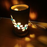 ビー玉◆竹灯り・竹あかり・竹灯籠 全面彫  ～～ 癒しの灯り ★来春★～～