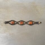 Vintage retro ethnic design chain bracelet