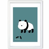 パンダの忘れもの　パンダ　送料無料 　あらゆるお部屋のポスター　ポスター　アートポスター　アート/sei検索新着順　3986