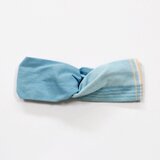 淡い彩り、優しい風合い。キコイのヘアターバン 幅広 ふっくら ボリューム ヘアターバン