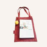 天日干しリネンのミニbag＋ピンクッション