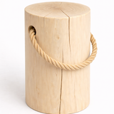 檜の丸太スツール｜玄関で靴を履くための腰掛け・サイドテーブルにも｜無垢材・国産檜