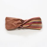 淡い彩り、優しい風合い。キコイのヘアターバン 幅広 ふっくら ボリューム ヘアターバン