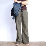 リップストップベイカーパンツ（カーキ）