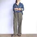 リップストップベイカーパンツ（カーキ）
