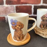 トイプードル　マグカップ　200cc
