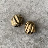 Vintage 80s-90s retro classical design earring