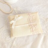 可愛いレースとリボンのポケットティッシュケース