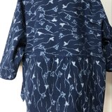 ８６２４　綿地の着物で作ったプルオーバー