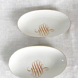 オーバルプレート ラヴィエ クラシックデザイン Seltmann Weiden（西独） 12TWdr14