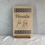 【名入れオーダー】木製お雛様パネル｜ひな祭りインテリア｜初節句・出産祝いに【ha38】