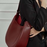 極厚牛革・通勤・デートを格上げする3WAYトート｜気品漂うワインレッド