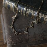 フィリグリーネックレス　アンティークアクセサリー　フランスアンティーク　アンティークのある暮らし