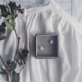 m様オーダー　天草陶花　一輪と淡水パール　送料差額分