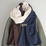 three cloth leathrbelt stole(c）