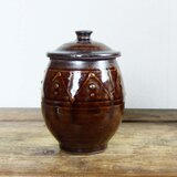 いっちん蓋物（鉄錆）