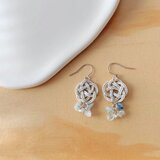 水引梅結びピアス