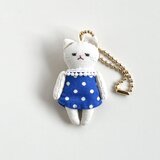 猫　バッグチャーム