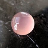 【スターローズクォーツ】大きなルース 天然石 ハンドメイド素材 コレクション ピンク ラウンド カボション