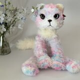 癒されネコのあみぐるみ<middleサイズ>夢みがちなメリー・ジェン