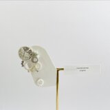 en ー縁ー ／大人なｲﾔｰｱｸｾｻﾘｰ／軽くて痛くなりにくい耳飾り／SUS316L／e001ﾎﾜｲﾄｾｰｼﾞｸﾞﾘｰﾝ