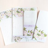 桜の和紙レターセット ちょっと大きめ、Ｂ5サイズ縦書き