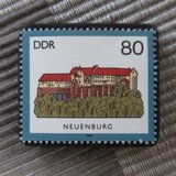 ドイツ　歴史建物切手ブローチ10820