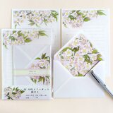桜の和紙レターセット A5サイズ横書き