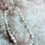 あこや真珠と天然石のネックレス