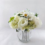 お供え　お悔やみ　仏花【アーティフィシャルフラワー】ホワイトC