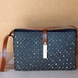 四つ目編ショルダーバッグ