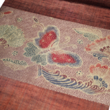 【一点もの】至高の芸術 シルクジャワ更紗 正絹創作なごや帯