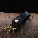 馬革　レザーキーホルダー　ベルトループホルダー　225736