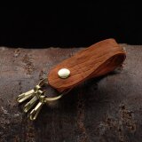 馬革　レザーキーホルダー　ベルトループホルダー　225737