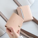 LF-051 お札が折れない 高機能コンパクト財布 ヌメ革ALL ミニ財布 レザーウォレット 小さい財布 軽い財布