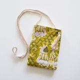 1点限定！ モスクポシェットマリンバッグ ミモザイエロー　スマホショルダー　ギフトにも◎