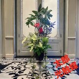 光触媒　人工観葉植物　ウォールグリーン　フェイクグリーン　アンスリュームAL