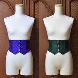 バックリボンコルセットベルト