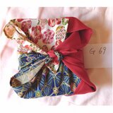 着物リメイク　風呂敷(小)　スカーフ　ネッカチーフ　G６9