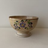 Creil et montereauクレイユモントロー 柔らかく色づいた大きめのカフェオレボウル