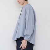 back slit shirts / bluegray