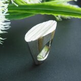 ゴールドストライプ　リング