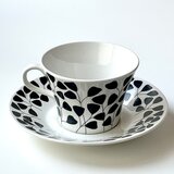 【ARABIA】Lutukka(ナズナ）カップ&ソーサー / エステリトムラ / アラビア