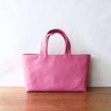 イチゴミルク　倉敷産8号帆布使用横長トートM【受注製作】