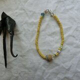 ＊3/10までのLast price＊古のチャーミングなブレス＠アフリカの再生玉＋アメリカ渡りの古ビーズ＋あちこちの古ビーズ