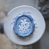 : : : 陶土の草花ブローチ : : : 1435