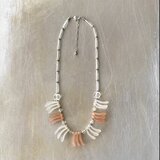 Vintage retro petal beads necklace