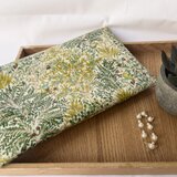 裏付き　ぺたんこラミネートポーチ　森の動物達