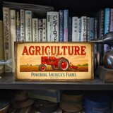 【オーダー無料】ファーム 農業 自然トラクター agriculture ミニチュア ランプ 看板 置物 雑貨 ライトBOX